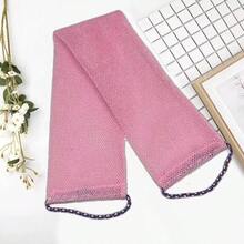 African Mesh Exfoliating Bath Towel Set, Scrubbing Tools, Loofah Strips, Double-Sided Design, Gentle/Coarse Exfoliation, Effective Body Scrubbing, Shower Back Scrubber, Quality Mesh Material, Convenient Tie Design, Luffa Bath Towel, Body Sponge, Leaves Skin Smooth, Suitable For Daily Use (Blue, Purple) - Multicolor - View 11