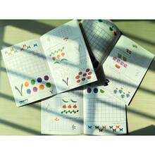 1pc Red Numeral Practice Notebook, Calligraphy Teaching Aid, Intelligence Development, Thinking Training Educational Learning Tool, Teaching Supplies, Parent-Child Interaction Props, Enhance Children's Interest And Love For Life Knowledge, Suitable As Birthday Gift - Multicolor - View 11