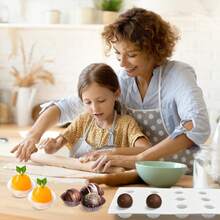 1pc Silicone Mousse Cake Mold, DIY French Fruit Dessert Cake Mold, Suitable For Christmas Sweets, Christmas Mold, Chocolate Mold, Silicone, For Baking Chocolate, Candy, Cake Decoration - White - View 10