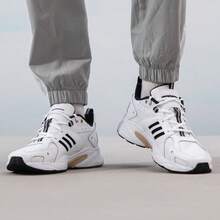 Adidas Zapatillas deportivas ligeras y casuales unisex, zapatos para correr transpirables y con amortiguación - Blanco - Ver 4