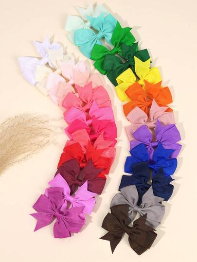 24pcs Mini Butterfly & Alligator Clips, Fashion Hair Clips, Minimalist Daily Invisible Decorative Hair Clips, Cute For Girls & Teenagers
