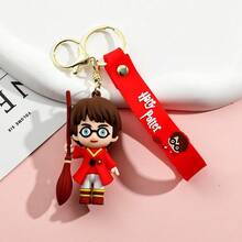 Warner Bros 动漫哈利波特钥匙扣包挂件可爱玩偶波特吊坠情侣车钥匙扣手机生日礼物家庭礼物 - 彩色 - 查看 10