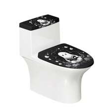 Toilet Seat Covers - 黑色萬聖節幽靈 - 查看 2
