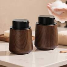 1pc Foaming Bottle, Lotion Pump Bottle, High-End Empty Bottle For Shampoo, Body Wash, Refillable Cosmetic Bottle - Foam Bottle - View 2