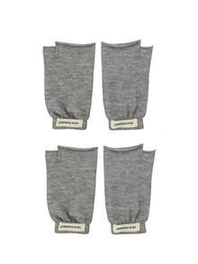 French Casual Style Thick Fingerless Gloves, Warm For Autumn/Winter, Unisex Solid Color Fingerless Gloves, Warm Knitted Touchscreen Gloves, Versatile For Women In Autumn/Winter French Casual Style Thick Fingerless Gloves, Warm Faux Cashmere Knitted Fingerless For Women In Autumn/Winter+Winter Gear+Gloves Bear+Christmas Summer - Multicolor - View 23