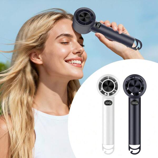 휴대용 선풍기, 미니 휴대용 터보 선풍기, 충전식, 4단계 속도, 긴 배터리 수명, 여행, 사무실, 야외 사용에 적합, 여성의 날, 여행 필수품, 결혼식 답례품, Y2k, 침실, 자동차 액세서리 여성, 주방 장식, 귀여운 물건