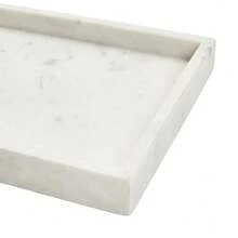 Marble Rectangular Tray - Blanco - Ver 6