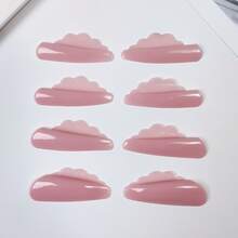 LOAMNSA 4对睫毛提拉垫，适用于睫毛提拉，具有自粘性，可重复使用 - 彩色 - 查看 12