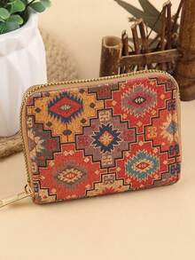 Ví mini nữ phong cách Bohemian thanh lịch với ngăn đựng thẻ và ví đựng tiền xu có thể tháo rời - Thiết kế đa chức năng để đựng thẻ tín dụng, thẻ ngân hàng và chứng minh thư, lý tưởng để mang theo hàng ngày và khi đi du lịch, cũng là món quà hoàn hảo cho bạn gái, mẹ, cô giáo hoặc ngày Valentine. - Nhiều màu - Xem 8