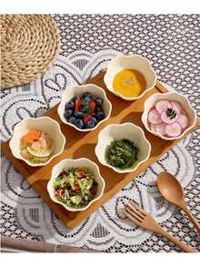 1/2/4pcs Small Plastic Dipping Sauce Bowls, White Condiment Dishes Wholesale For Restaurant, Bar, Kitchen - Multicolor - View 3