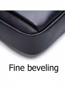 A Versatile Men's High-End Single-Shoulder Bag, Men's Crossbody Bag, Hanging Bag, Backpack, Casual Small Bag, Commuting And Business Leather Bag. - Multicolor - View 3