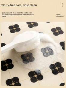 TOM AND JERRY. Tom And Jerry Super Absorbent Bath Mat Cartoon Figure Jerry Carpet Non-Slip Bathroom Rug Bathtub Side Floor Rugs Shower Room Doormat Toilet Footpad - contracted design - View 6