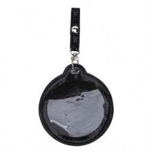 58/75mm圆形透明窗口徽章保护套，水晶徽章展示袋，便携式/悬挂式 - 彩色 - 查看 20