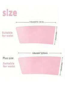 Faja reductora de sauna - Banda de sudoración abdominal reutilizable para dar forma a la cintura - Multicolor - Ver 6