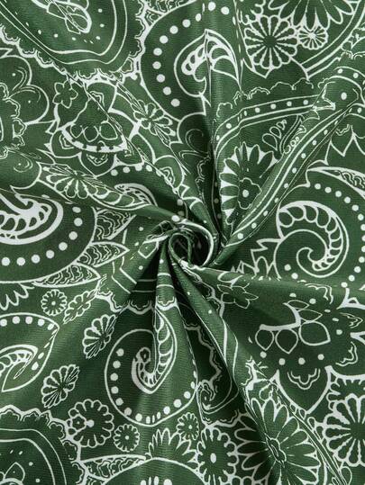 1件复古乡村风花卉桌布，带防尘功能，适用于咖啡桌和床头柜装饰，是家居装饰的理想之选，也适用于餐厅、聚会、晚宴、派对、宴会、野餐和露营等场合，四季皆宜。