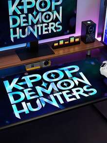 Mattel K-Pop Witch Hunting Girl Group Extra Large Mouse Pad, K-Pop Witch Hunting Girl Group Merchandise Mouse Pad, Extra Large Gaming Mouse Pad - Non-Slip Rubber Base, Ideal For Gamers, Office, School, ESports, Home Decor, Washable And Durable Design, Professional Gaming Setup, Modern Desk Mat, Mouse Pad - Multicolor - View 1