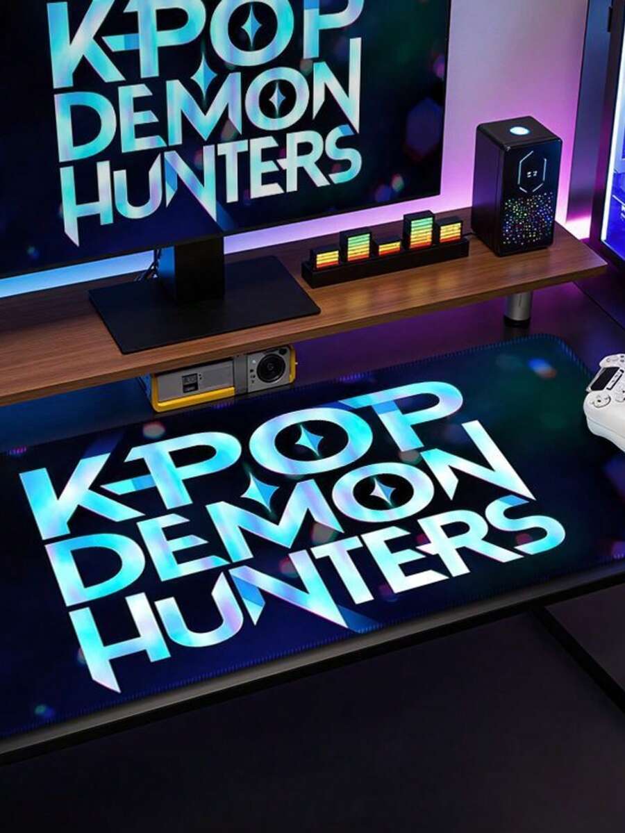 Mattel K-Pop Witch Hunting Girl Group Extra Large Mouse Pad, K-Pop Witch Hunting Girl Group Merchandise Mouse Pad, Extra Large Gaming Mouse Pad - Non-Slip Rubber Base, Ideal For Gamers, Office, School, ESports, Home Decor, Washable And Durable Design, Professional Gaming Setup, Modern Desk Mat, Mouse Pad - Multicolor - View 1