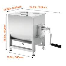 Kitchen Meat Grinders - 30 L(maximum Size 27,2 Kg) - View 10