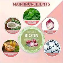 生物素洋葱洗发皂，富含玫瑰和洋葱精华，清洁保湿二合一，深层清洁，补水保湿，清爽不油腻，适合所有发质，男女通用，理想礼物，情人节礼物 - 洗髮水 - 查看 3