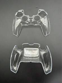 PS 5 Game Controller Crystal Case PC Transparent Split Controller Protective Case PS 5 Ultra-Thin Protective Cover PS 5 Protective Case - Clear - View 7
