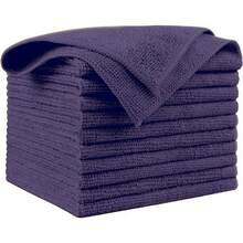 10pcs Set - Luxurious Microfiber Facial Cloths - Soft, Quick-Drying & Reusable Makeup Remover - Seamless Edge, Gentle And Effective Facial Washing Experience - Perfect Travel-Size Beauty Essentia - Multicolor - View 3