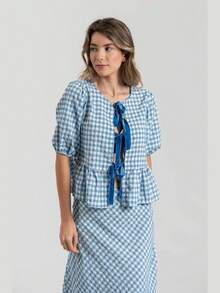 Women Two-Piece Outfits - 紅色 - 查看 4