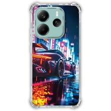 Capa Capinha Personalizada (3743) CARRO NEON para ANDROID REDMI, NOTE, 14, PRO, 5G, 4G, 13, PLUS, 12, TURBO, 11, 10, 10S, 9T, 9S, 14C, 13C, 12C, 10C, 9C, A3, MI, LITE, POCO, M3, F5, C75 - Capinha - - Visão 2
