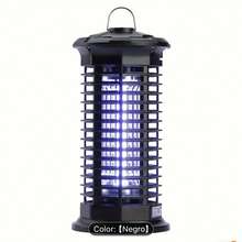 MATAMOSQUITOS, ZAPPER ELECTRICO PARA MOSQUITOS, EXERMINADOR ELECTRICO DE MOSQUITOS, BOMBILLA CON LUZ UV PARA ATRAER MOSQUITOS, TRAMPA ARA MOSCAS, ASESINO DE INSECTOS, DISPOSITIVO SILENCIOSO PARA MOSQUITOS PARA EL HOGAR - A - Ver 2