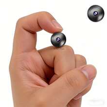 QA97 Only 0.9 Inch Hidden Camera With Audio/Video Mini Small Spy Cameras For Home Indoor Use Cam Night Vision And Motion Detection Baby Monitor Wireless Outdoor Nanny Espias Ocultas WiFi Security Secret Cam De Se Guridad Para Casa Inalambricas Doorbell Home Body For Dog Indoor System Detector Surveillance Tiny Pen House Micro Without 4k Cams Cell Phone App And Sound No Monthly Fee Gadgets Clock Bug Finder Pinhole Travel Cat Apartment Equipment Bullet Finder Smart Inside Room Bedroom Spying - 黑色 - 查看 3