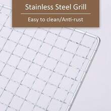 JoyRay Grill Rack Grids, Stainless Steel BBQ Roasting Rack Or Baking/Cooling Rack, For Oven And Outdoor Barbeque,Oven & Dishwasher . - 預設 - 查看 2