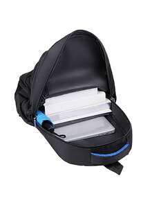 Backpack Boy Junior High School Student High School Student Schoolbag Korean Version Large Capacity Double Shoulder Bag Women's Casual Travel Bag Computer Bag - Multicolor - View 2