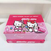 Sanrio 1个三丽鸥Hello Kitty盲盒收藏人偶，Kitty背包桌面摆件 - 粉色 - 查看 5