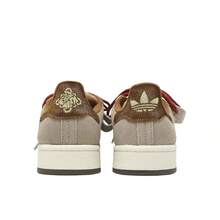 adidas originals CAMPUS 00s CNY 新年款式 馬年限定 復古緩震透氣輕便薄底 麵包鞋板鞋 男女同款 - 卡其色 - 查看 7