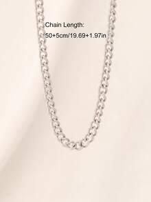 100厘米不锈钢侧链项链，简约18K镀金项链，男女皆宜 - 項鍊 - 查看 33