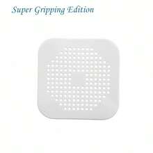 1/3pcs Drain Hair Catcher Filter, Suction Cup Sink Strainer, Square Silicone Shower Drain Cover, Durable & Easy To Clean Kitchen Bathroom Floor Drain Filter, Bathroom Kitchen Tool To Prevent Clogging - Multicolor - View 19