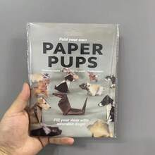 趣味动物折纸套装,DIY纸猫、纸狗、纸恐龙折纸,多种动物造型材料,DIY手工,几何折纸,剪贴簿配件,DIY动手活动,学生礼物,操作简单,可爱精致,适合办公室减压、居家娱乐、桌面装饰、房间装饰、办公桌装饰、书房用品、成人手工、猫咪礼物、狗狗礼物、个性化礼物、手工礼物、情人节礼物 - 彩色 - 查看 11