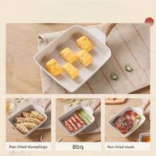 Nonstick Rectangular Pan Japanese Omelette Egg Roll Pans With Detachable Anti Scalding With Handle Kitchen Tools - View 6