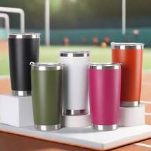 1pc Personalized Stainless Steel Cup, Customized Bridesmaid Cup, Bachelorette Party, Wedding Party Water Cup Gift, Customized Bride Cup, Graduation Gift, Ideal Gift, Personalized Name Travel Mug, Laser Engraved Stainless Steel Cup, Stainless Steel Water Bottle, Bridesmaid Stainless Steel Cup, Insulated Stainless Steel Cup, Birthday, Valentine's Day, Christmas, Thanksgiving, Wedding, Engagement Anniversary, All Seasons - Multicolor - View 5