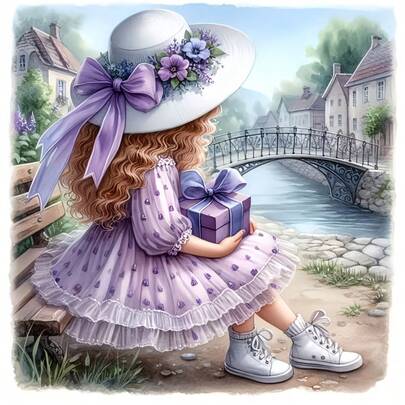 1pc/2pcs/3pcs Cute Girl Pattern Heat Transfer Stickers, DIY Iron-On Patches, Suitable For T-Shirt Making, Pillow Decor, Backpack, Cushion, Pants, Sofa Cover, Waterproof & Fade Resistant