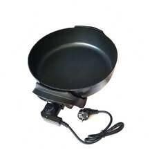 OISE ART STORE Pentola Elettrica Ciao Bosi 1500w 30 Cm Cucina Padella Antiaderente Tonda T-9047 - - Multicolore - Visualizzare 2