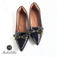 Women Flats - Black - View 4