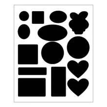 Self Adhesive Black Patches DIY Craft Thermal Transfer Sewing Fabric Sticker Washable Waterproof Patch For Clothes Down Jackets Pant Hole Repair - Multicolor - View 14