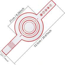 Reusable Long Handle Silicone Dutch Oven Bread Sling Non Stick Transferable Dough Baking Mat Liner - Multicolor - View 9
