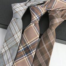 1pc Rhombus Pattern Casual Polyester Tie, 6cm/2.36in Width, Suitable For Men And Women, Spring/Autumn - Multicolor - View 10