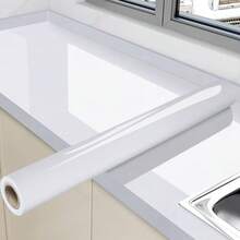 1Roll-Easy Application Luxurious Self-Adhesive Marble Pattern PVC Wallpaper - Waterproof, Peel & Stick, High Heat Resistant For Kitchen Backsplash, Bathroom, Furniture Makeover - Easy To Apply, Durable Vinyl Contact Paper - 1PC - View 20