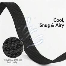 Nylon Canvas Breathable Military Tactical Belt For Men, With Plastic Buckle - Multicolor - View 6