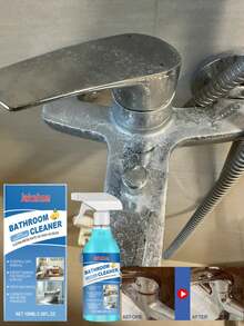 jakehoe 多用途去污剂,浴室清洁剂,无需冲洗,便携式设计,适用于厨房、浴室和办公室清洁。省时省力,轻松彻底清洁马桶、浴缸和瓷砖。馈赠亲友佳品,尤其适合节假日。(新旧款随机发货) - 彩色 - 查看 10