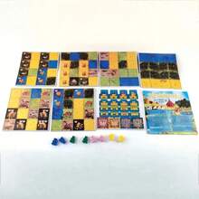 Kingdomino Game Night Strategy Board Game - Interactive Family Party Fun With Colorful Castle Blocks, Multi-Language Instructions (English, French, Spanish), Perfect For Family Gatherings & Holiday Gifts,A Board Game Suitable For Family Gatherings And Friend Gatherings, An Ideal Gift - Multicolor - View 7