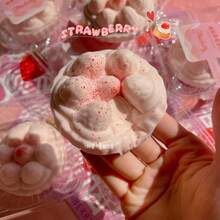 New High-Quality Stress Relief Toy - Strawberry Baba Rua Squeeze Toy, Slow Rebound Texture, Soft & Realistic Strawberry Cake Design, Finger Pressure Relief Gadget - Multicolor - View 6