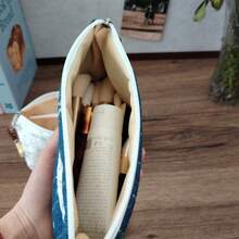 Ins Floral Lace Pencil Case, Cute & Minimalist Stationery, Large Capacity Student Stationery Organizer Bag - Lace Floral - View 11